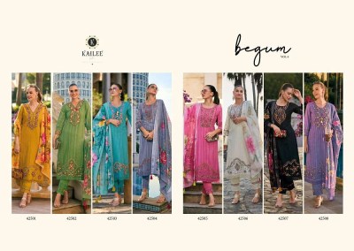 Kailee Fashion Begum Vol 5 Premium Readymade Summer Collection Suits catalogue  readymade suit catalogs