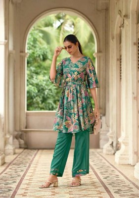 Kailee Fashion Eliza Premium Collection Co Ord Set Kurti catalogue online shopping  kurtis catalogs