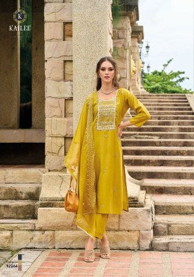 Kailee fashion by Ehassas lunching a new designer  kurti bottom and dupatta catalogue kurtis catalogs