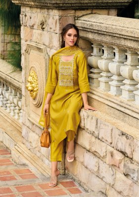 Kailee fashion by Ehassas lunching a new designer  kurti bottom and dupatta catalogue kurtis catalogs