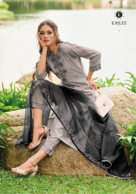 Kailee fashion by Ehassas lunching a new designer  kurti bottom and dupatta catalogue kurtis catalogs