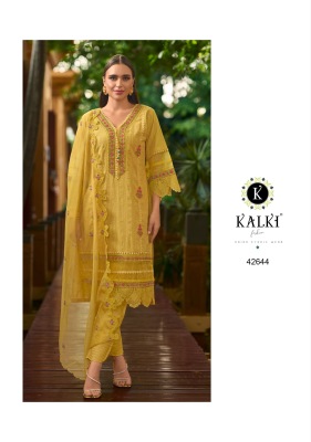 Kailee fashion by Ishq E inayat fancy pure cotton kurti pant and dupatta catalogue at affordable rate readymade suit catalogs