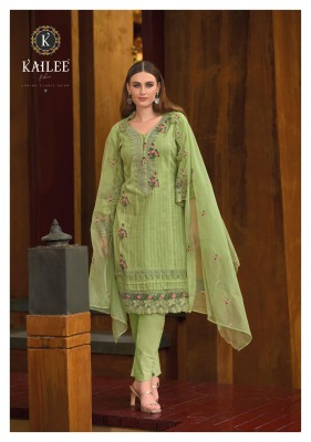 Kailee fashion by Ishq E inayat fancy pure cotton kurti pant and dupatta catalogue at affordable rate readymade suit catalogs