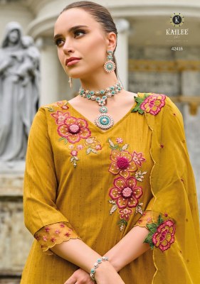 Kailee fashion by Mahnoor catalogue pure viscose designer designer unstitched suit material catlogue  salwar kameez catalogs