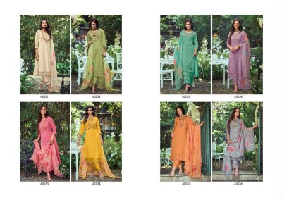 Kailee fashion new begum vol 3 pure cotton a line premium festive wear ready made salwar kameez wholesale  kurtis catalogs