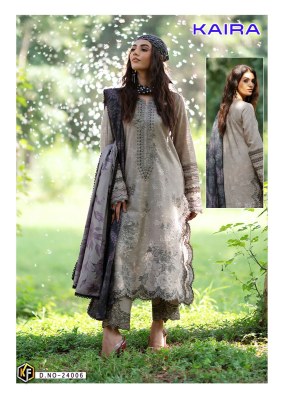 Kaira by Keval Fab Exclusive Karachi Lawn Cotton unstitched suit catalogue at affordable rate salwar kameez catalogs