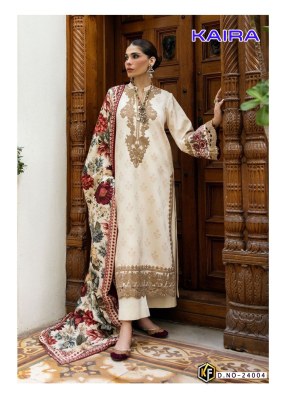 Kaira by Keval Fab Exclusive Karachi Lawn Cotton unstitched suit catalogue at affordable rate salwar kameez catalogs