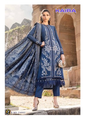 Kaira by Keval Fab Exclusive Karachi Lawn Cotton unstitched suit catalogue at affordable rate salwar kameez catalogs