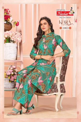 Kaira vol 1 by Navkar Vartican discharge Printed kurti bottom and dupatta catalogue at low rate  readymade suit catalogs
