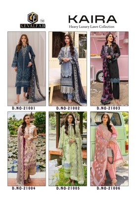 Kaira vol 21 by Keval Lawn cotton with karachi prints dress material catalogue at amaviexpo salwar kameez catalogs