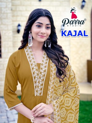 Kajal by Paraa Studio Silk Embroidered readymade suit catalogue at amaviexpo Parra studio