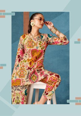 Kala Comfort Vol-3 Stylish Pure Cotton Printed Co-ord Set Wholesale tylish Pure Cotton Printed Co-ord Set Wholesale  co ord set catalogs