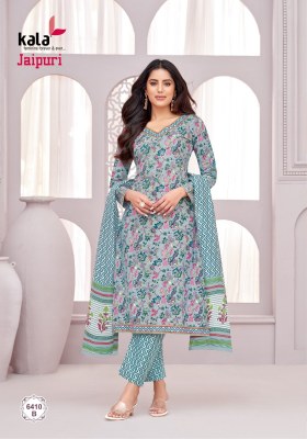 Kala Jaipuri vol 6 by Tarika creation exclusive designer unstitched dress material catalogue at low rate salwar kameez catalogs