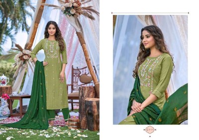 Kalaroop by Kajree presents Rangat Cryon 3pice ready made suits wholesale price  kurtis catalogs