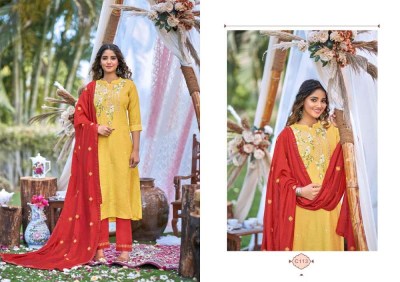 Kalaroop by Kajree presents Rangat Cryon 3pice ready made suits wholesale price  kurtis catalogs