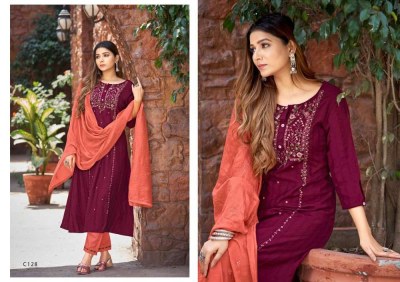 Kalaroop by kajree Nitara cryon top pant dupatta set Kurti catalogue wholesaler  kurtis catalogs