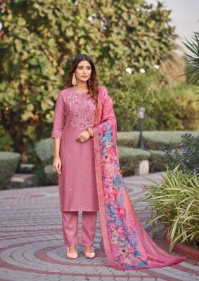 Kalaroop by kajree launch janki exclusive collection of kurti pant and dupatta catalogue at amaviexpo readymade suit catalogs