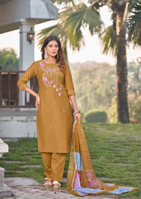 Kalaroop by kajree launch janki exclusive collection of kurti pant and dupatta catalogue at amaviexpo readymade suit catalogs