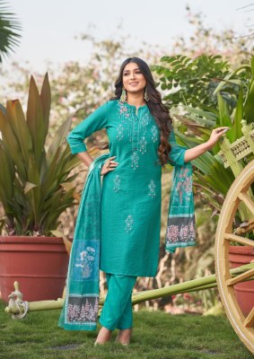 Kalaroop by kajree launch janki exclusive collection of kurti pant and dupatta catalogue at amaviexpo readymade suit catalogs