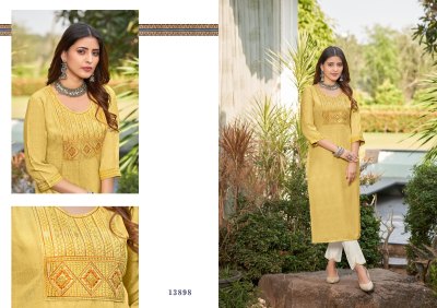 Kalaroop by kajree luanch mannat fancy heavy reyon  kurti catalogue at low rate kurtis catalogs