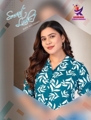 Kalash Smart Look Vol 7 Kurta And Palazzo Set  Digital Rayon Print Front Slit Collar with Buttoms  Wholesale kurtis catalogs