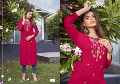 Kalroop By kajree fashion new launch lily vol 26 rayon Embroidery  work kurti wholesale  kurtis catalogs