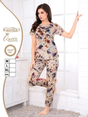 Kanika Queen vol 2 Cotton Hosiery Night Suits wholesale catalogue  kurtis catalogs