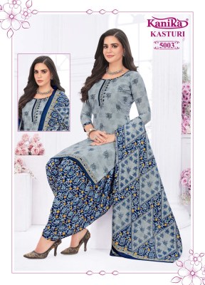 Kanika by Kasturi vol 5 fancy mix printed fabric readymade suit catalogue at low rate readymade suit catalogs