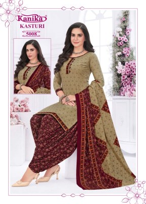 Kanika by Kasturi vol 5 fancy mix printed fabric readymade suit catalogue at low rate readymade suit catalogs