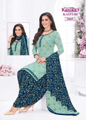 Kanika by Kasturi vol 5 fancy mix printed fabric readymade suit catalogue at low rate readymade suit catalogs