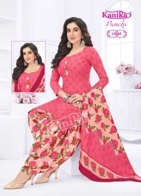 Kanika by Panchi vol 15 mix fabric cotton readymade patiyala suit catalogue at wholesale price readymade suit catalogs