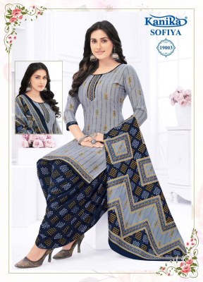 Kanika by Sofiya vol 19 mix cotton printed Readymade salwar kameez catalogue at low rate readymade suit catalogs