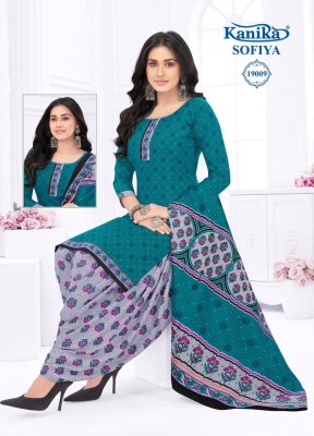 Kanika by Sofiya vol 19 mix cotton printed Readymade salwar kameez catalogue at low rate readymade suit catalogs