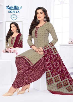 Kanika by Sofiya vol 19 mix cotton printed Readymade salwar kameez catalogue at low rate readymade suit catalogs