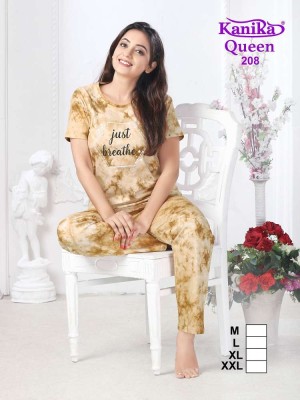 Kanika new launch queen vol 2 Cotton Hosiery Night Suits collection  night wear catalogs