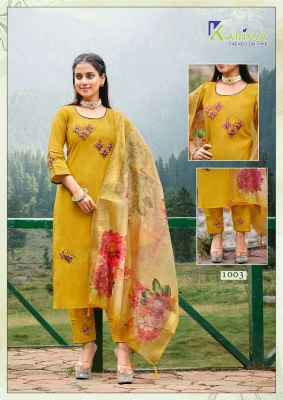 Karissa Florence Top Pant Dupatta Set Kurti catalogue wholesale  kurtis catalogs