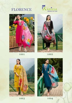 Karissa Florence Top Pant Dupatta Set Kurti catalogue wholesale  kurtis catalogs