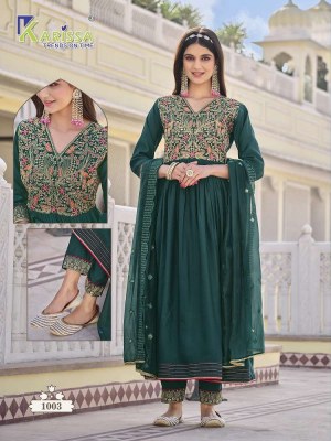 Karissa Kalisha Premium Collation Top Pant And Dupatta Set wholesale Kurti catalogue  kurtis catalogs