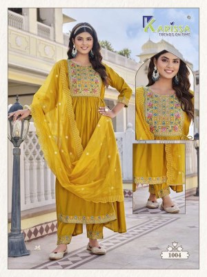 Karissa Kalisha Premium Collation Top Pant And Dupatta Set wholesale Kurti catalogue  kurtis catalogs