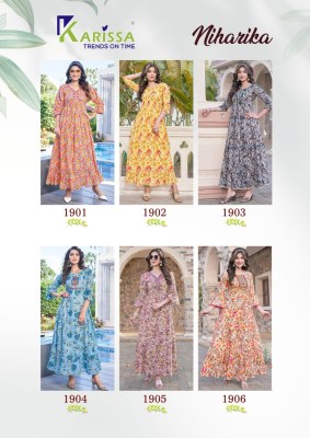 Karissa Niharika mal cotton printed readymade kurti catalogue at affordable rate gown catalogs