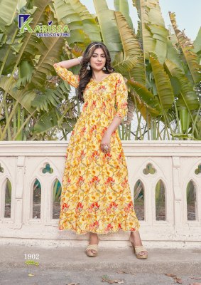 Karissa Niharika mal cotton printed readymade kurti catalogue at affordable rate gown catalogs