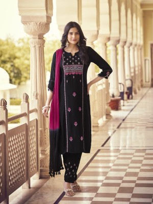 Karissa by Kasida reyon printed fancy top palazzo and dupatta catalogue at affordable rate  readymade suit catalogs