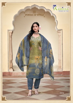 Karissa by Nisha Premium Heavy digital printed readymade suit collection with low price readymade suit catalogs