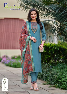 Karissa by Nora vol 2 premium fancy readymade kurti pant and dupatta catalogue at affordable rate readymade suit catalogs