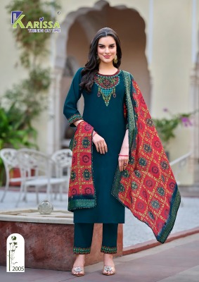 Karissa by Nora vol 2 premium fancy readymade kurti pant and dupatta catalogue at affordable rate readymade suit catalogs