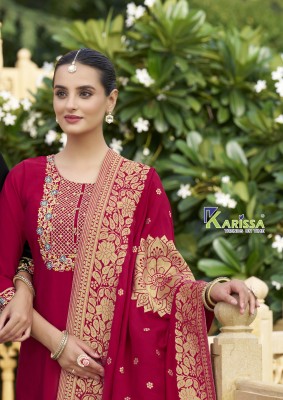 Karissa by Roshani Premium Designer Khatli work readymade suit catalogue at affordable rate readymade suit catalogs