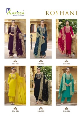 Karissa by Roshani Premium Designer Khatli work readymade suit catalogue at affordable rate readymade suit catalogs