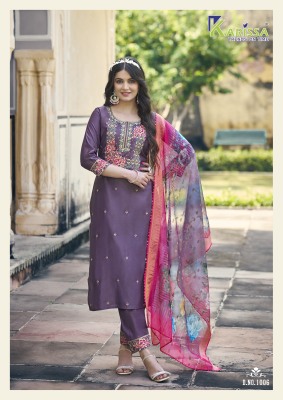 Karrisa by Riya premium heavy Khatali work top bottom and dupatta at low rate  readymade suit catalogs