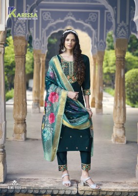 Karrisa by Riya premium heavy Khatali work top bottom and dupatta at low rate  readymade suit catalogs