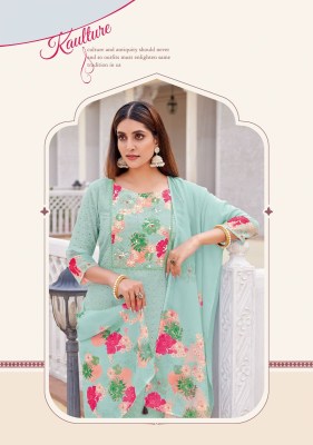 Kashmira by Wooglee Soft Cotton Thread Handwork readymade suit with affordable rate  readymade suit catalogs